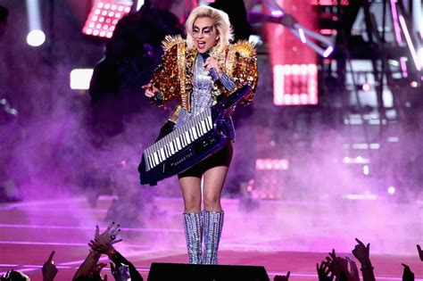 lady gaga versace super bowl|Lady Gaga, in Versace, Sends a Sparkly Super Bowl Message.